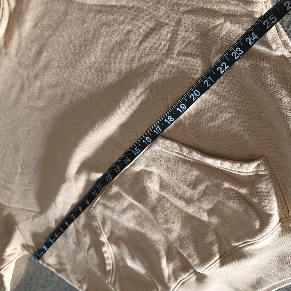 WeWoreWhat Beige Tan French Terry Knit Hoodie & Pant Set! - Picture 15 of 16